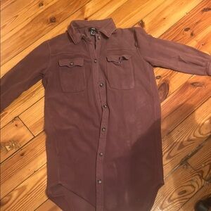 Forever 21 Brown Button-Up Jacket